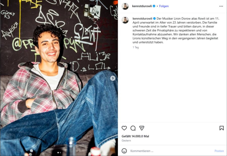 rowli musiker todesursache
