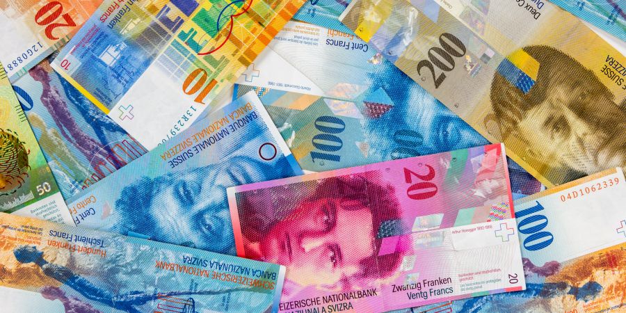 Schweizer Franken Banknoten