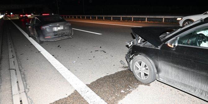 Auffahrkollision A13