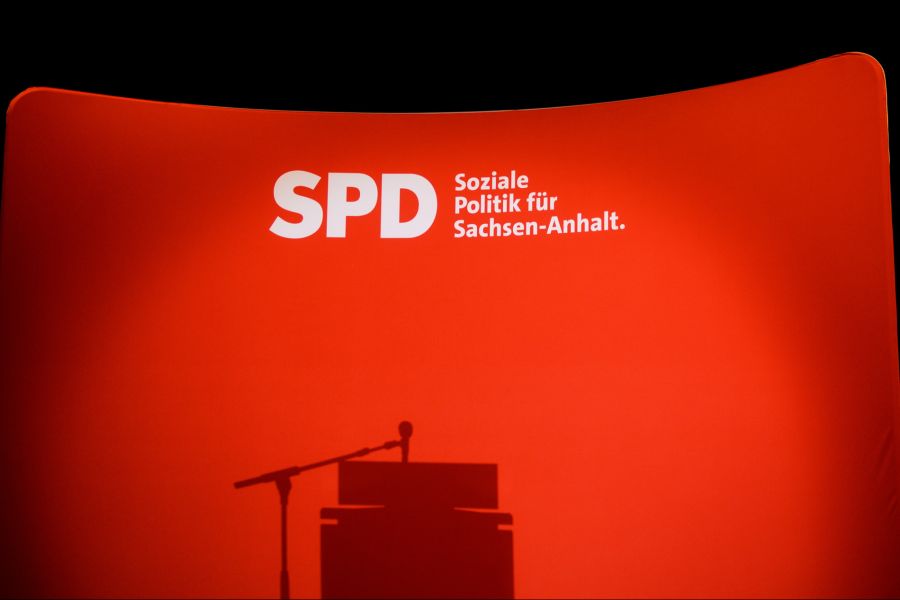 Die SPD könnte aus dem Landtag von Sachsen-Anhalt fliegen.
