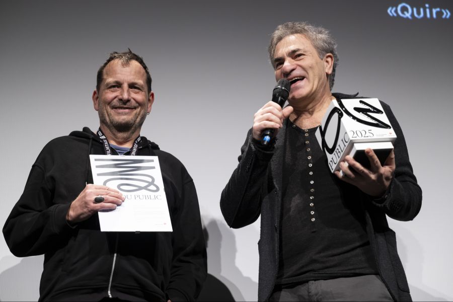 Frank Matter (links) ist mehrfach preisgekrönter Filmemacher,...