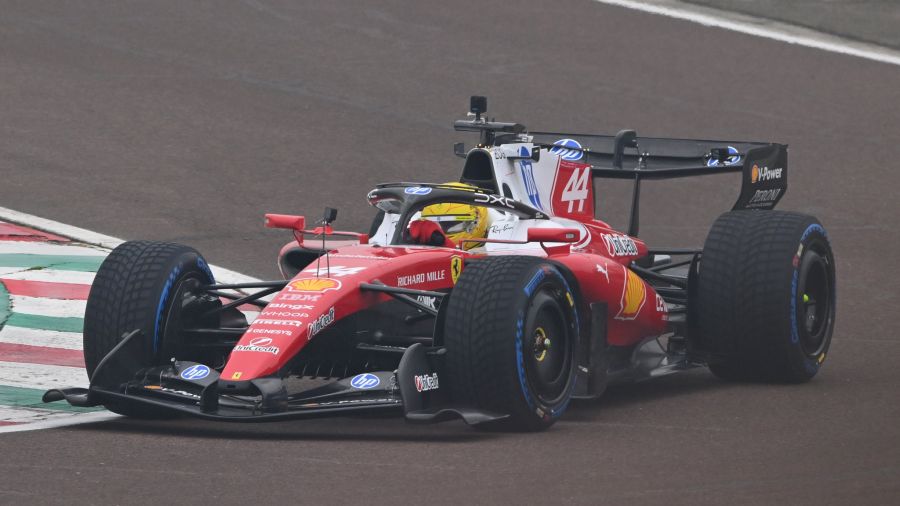 Lewis Hamilton Ferrari