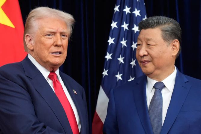 Donald Trump und Jinping