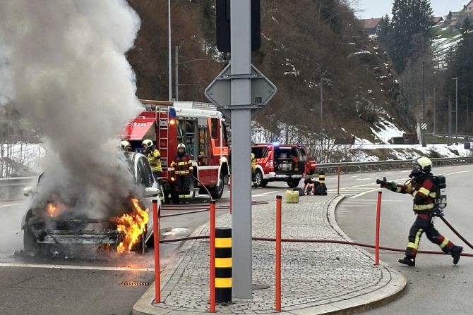 Autobrand Einsiedeln