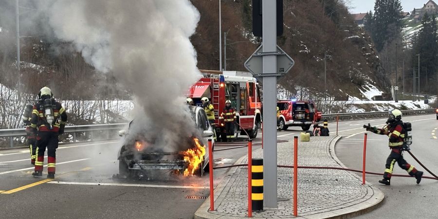 Autobrand Einsiedeln