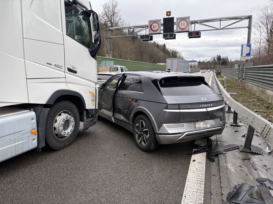 Sachschaden nach Unfall