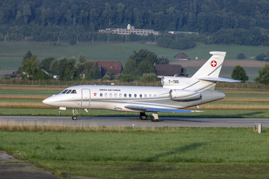 Auf Platz zwei folgt die letztjährige Bundespräsidentin Karin Keller-Sutter mit insgesamt 46 Flügen. (Symbolbild)