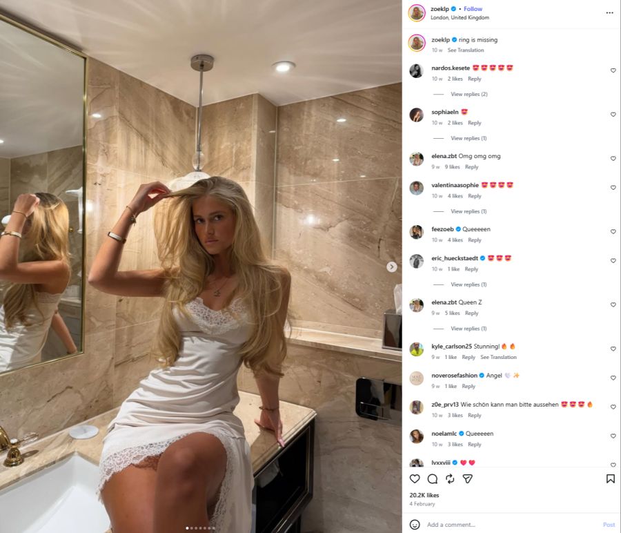 FC Bayern Karl Freundin