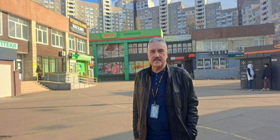 ARCHIV - Tschernobyl-Liquidator Mychajlo Bukow in Kiew (Archivbild). Foto: Andreas Stein/dpa