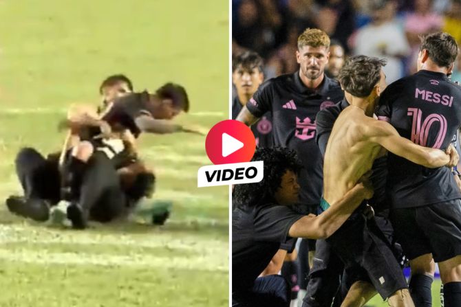 Lionel Messi Testspiel Fans