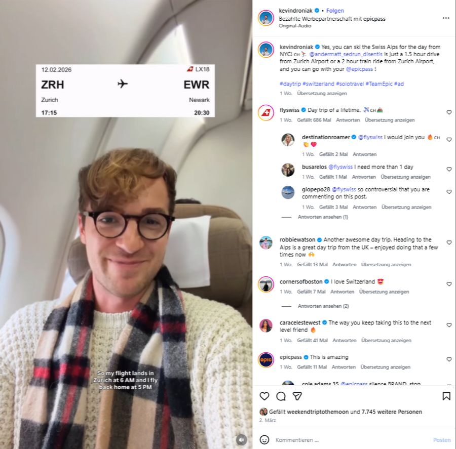 Der Rückflug hob dann um 17.15 Uhr ab.