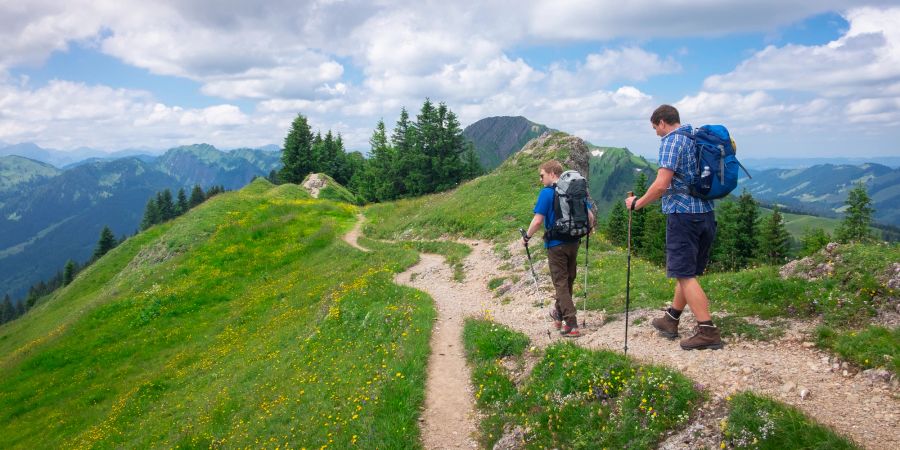 Wandern in Oberstaufen, Allgäu