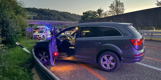 Unfall auf A2.