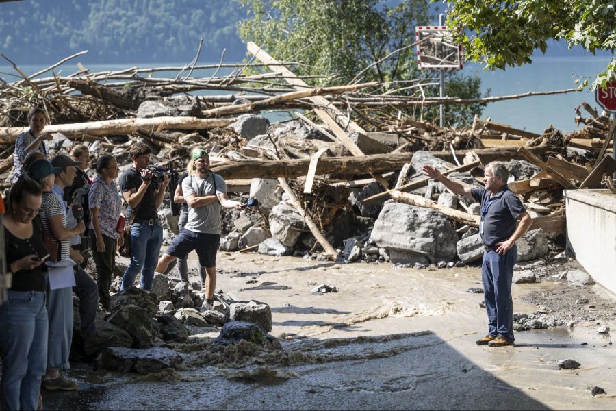 Unwetter in Brienz