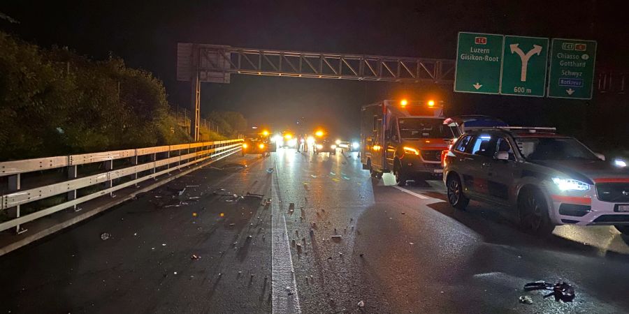 Auffahrkollision auf A4.