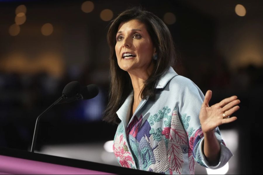 Nikki Haley, die in den republikanischen Vorwahlen gegen Donald Trump antrat, glaubt nicht, dass sich so eine Wahl gewinnen lässt.