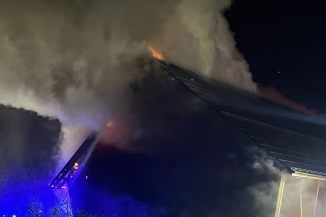 Zuchwil Brand Haus Auto