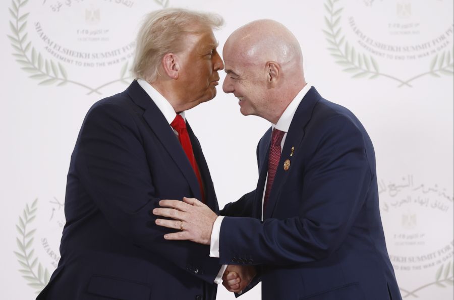 Gianni Infantino Donald Trump