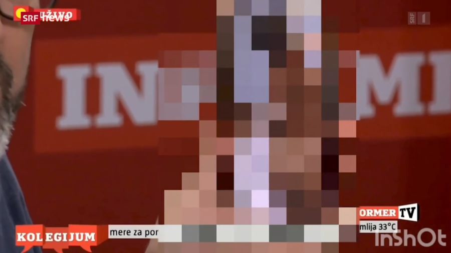 Der Moderator behauptete, Nikolina würde ihre Nacktbilder auf der Erotik-Plattform OnlyFans verkaufen.