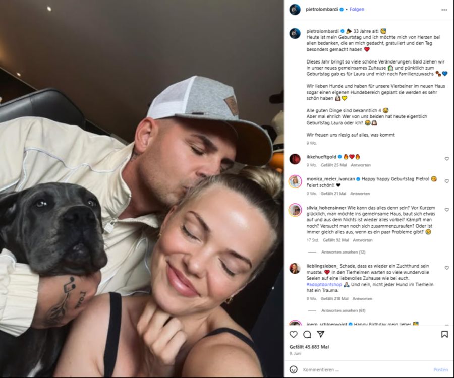 Das Ex-Paar wollte bald in ihr neues Zuhause ziehen.