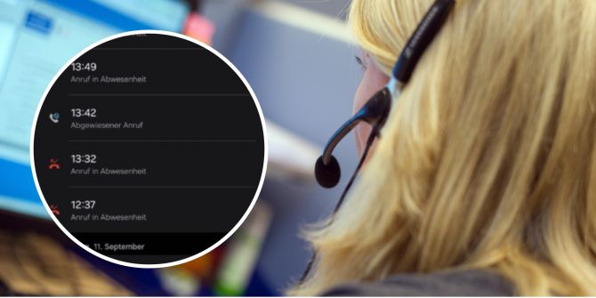 Anrufe Callcenter