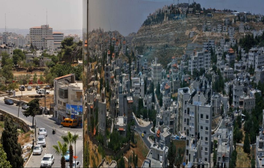 Die Stadt Ramallah liegt im Westjordanland und gilt als einer der Zufluchtsorte der Palästinenser.