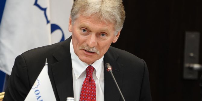 Kremlsprecher Dmitri Peskow