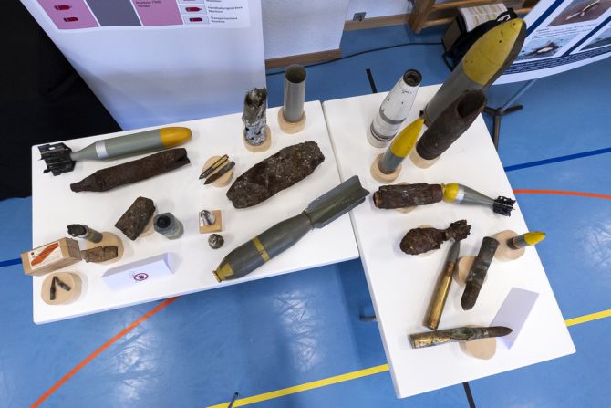 Munitionslager Mitholz Granaten Schule