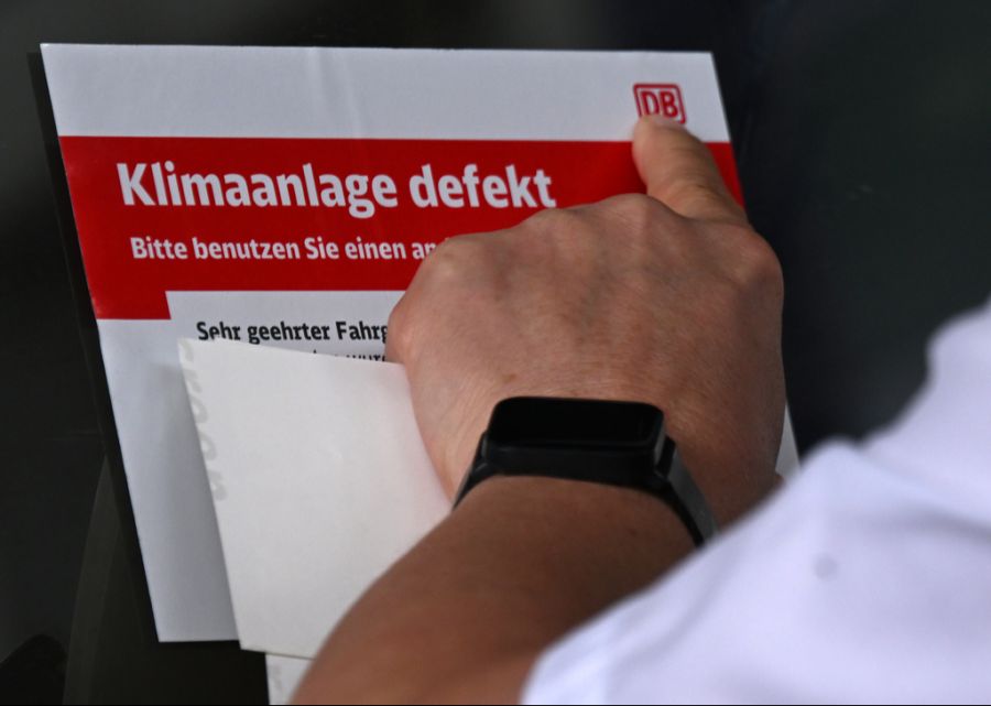 Ist eine Klimaanlage mal defekt, gibt nicht nur die DB, sondern auch die SBB das an.