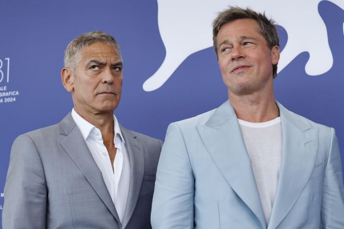 George Clooney Brad Pitt