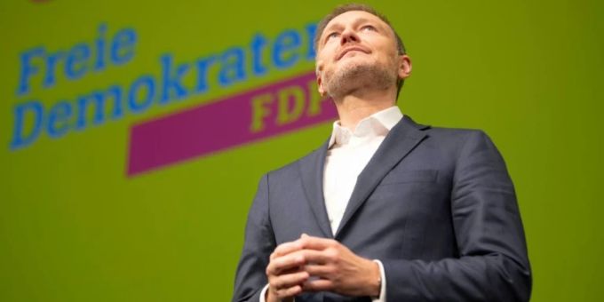FDP-Chef Lindner. FDP Lindner