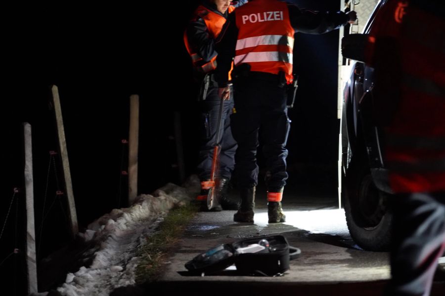 Beim Sturt überschlug sich das Auto.