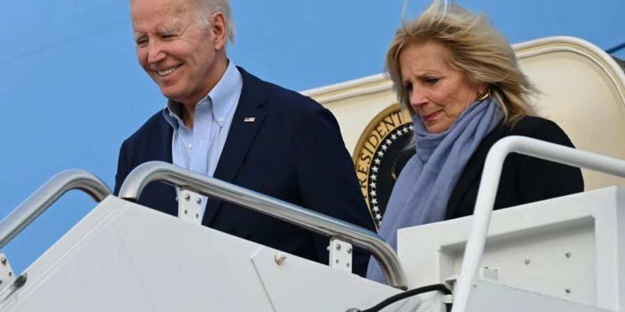 US Präsident Joe Biden und First Lady Jill Biden