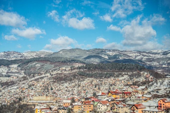 Sarajevo liegt bei Paaren im Trend. Sarajevo