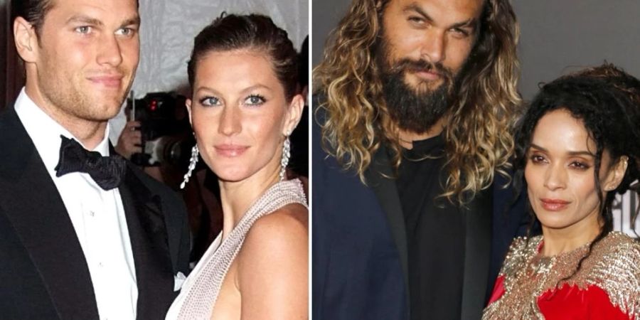 Gisele Bündchen und Tom Brady sowie Jason Momoa und Lisa Bonet gehören zu den Paaren, die sich in diesem Jahr getrennt haben.