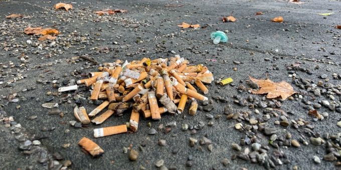 Fast 700 - Auf St. Galler Spielplatz liegen am meisten Zigi-Stummel!