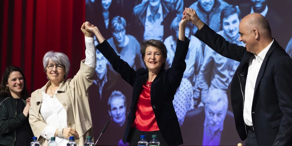Simonetta Sommaruga an Parteitag offiziell verabschiedet