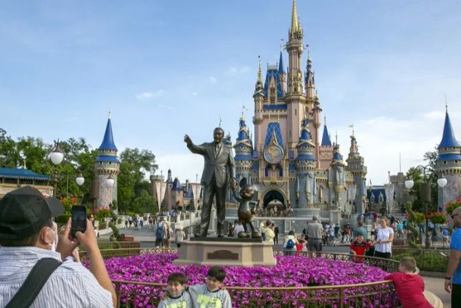 Disney über beton