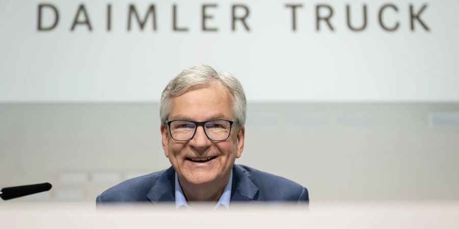 Ein Plus beim Absatz erwartet Vorstandschef Martin Daum kommendes Jahr in Nordamerika, dem renditestärksten Markt von Daimler Truck.