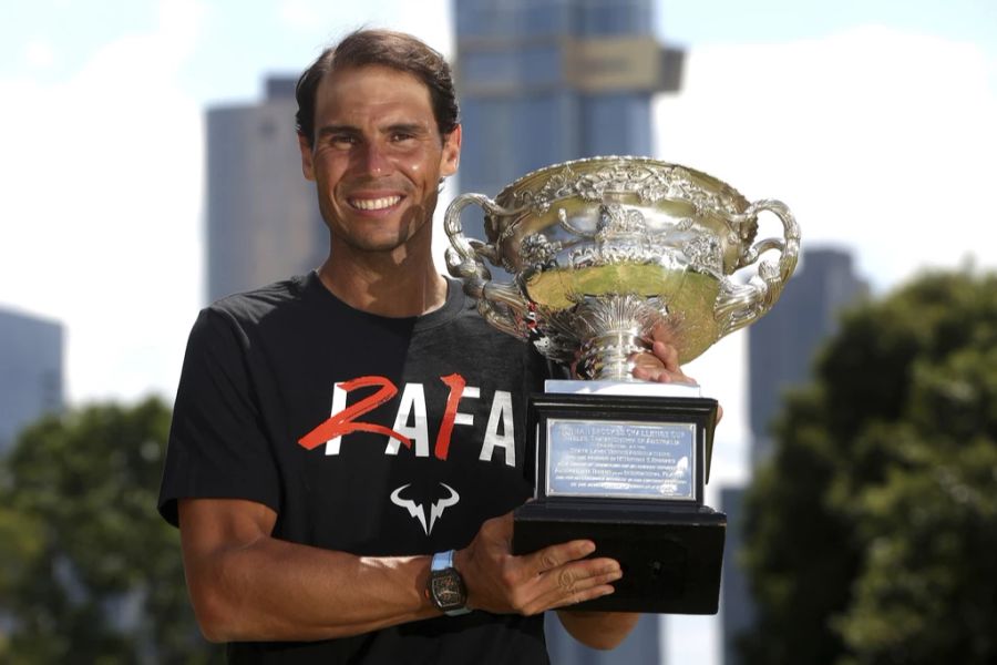 Der Tennis-Star konnte im letzten Jahr zwei Grand-Slams gewinnen.