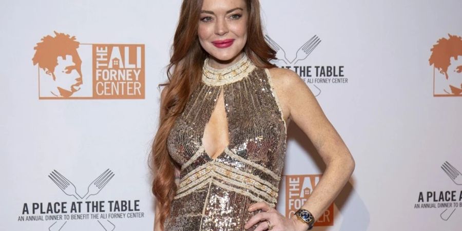 Lindsay Lohan bei einer Gala 2019