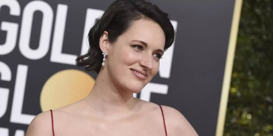 Schauspielerin Phoebe Waller-Bridge kommt zur Verleihung der 76. Golden Globe Awards im Beverly Hilton Hotel. (Archivbild). Foto: Jordan Strauss/Invision/AP/dpa