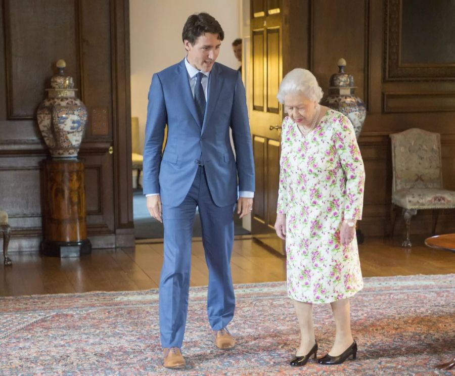 trudeau queen