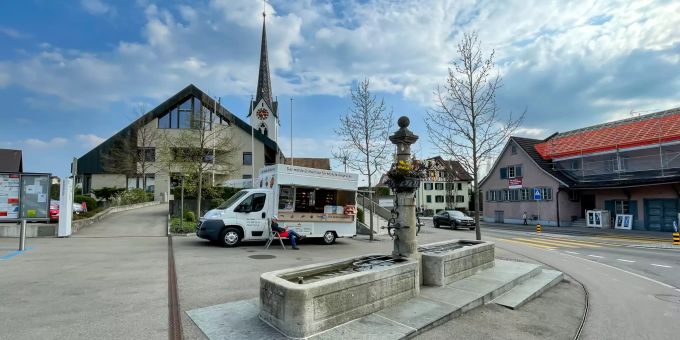 Dorfzentrum Mettmenstetten. Dorfzentrum Mettmenstetten.