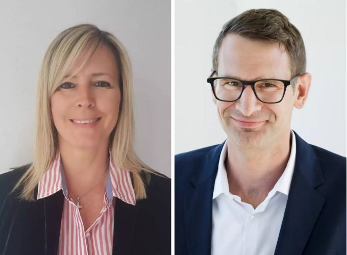 Jasna Milanovic (links) und Tvrtko Brzović. Jasna Milanović Tvrtko Brzović
