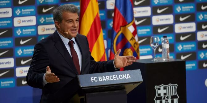 FC Barcelona Joan Laporta