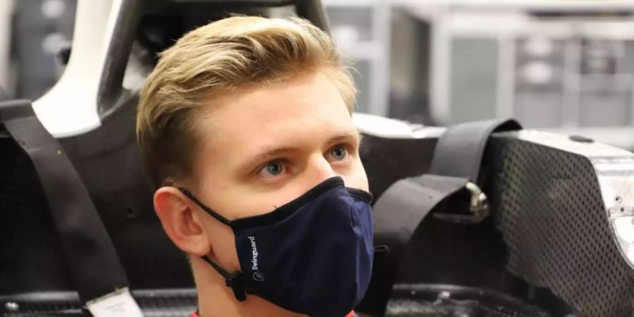 Mick Schumacher wird das neue Formel-1-Auto vom Haas-Team testen. Foto: -/Haas F1 Team/dpa