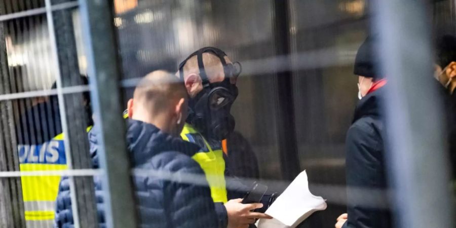 Kontrollen an der schwedisch-dänischen Grenze