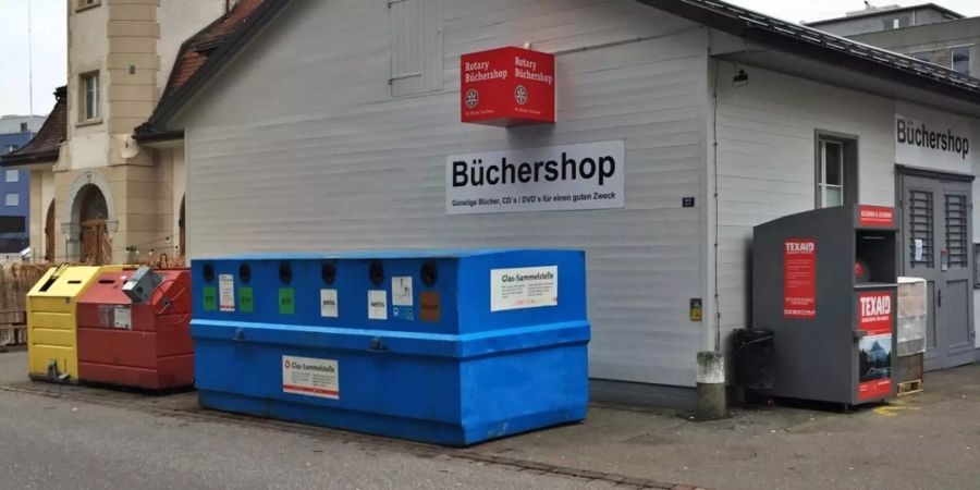 Bereich Entsorgungsstelle beim Feuerwehrdepot.