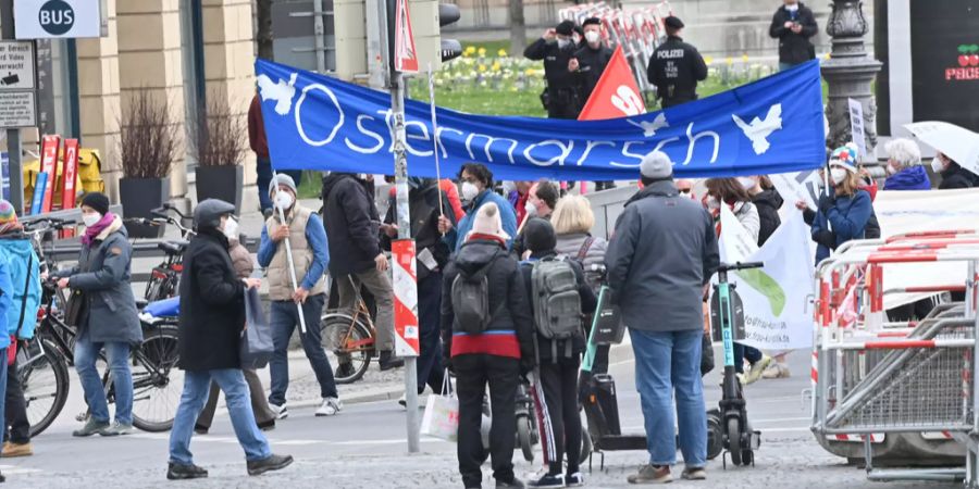 Ostermarsch Demonstration Frieden